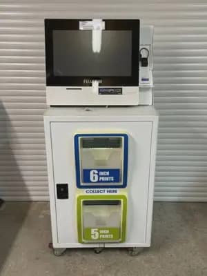 Fujifilm Frontier DX100 Dual Printer Blade Kiosk Set