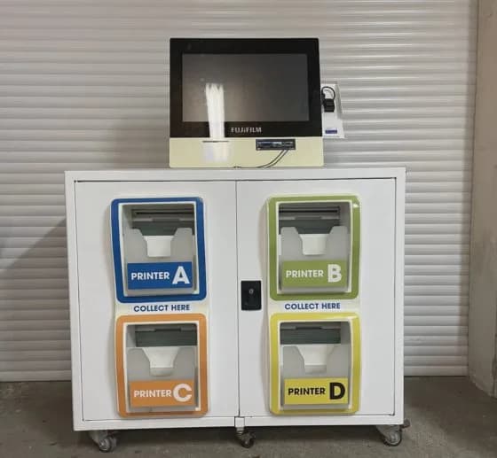 Fujifilm Frontier DX100 Quad Printer Blade Kiosk Set